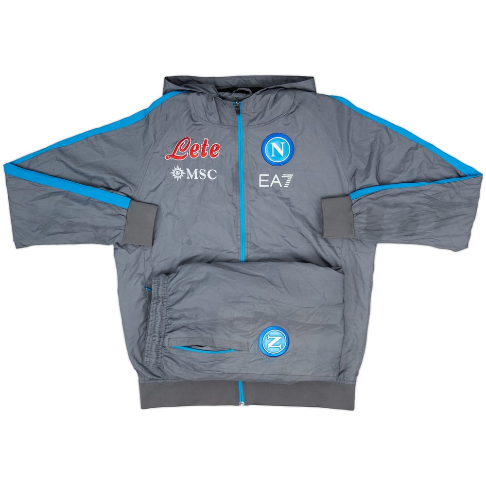 2023-24 Napoli EA7 Tracksuit - 7/10 - (XXL)