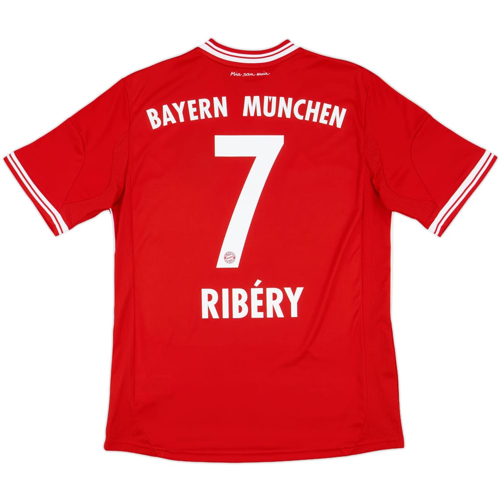 2013-14 Bayern Munich Home Shirt Ribery #7 - 8/10 - (XL.Boys)