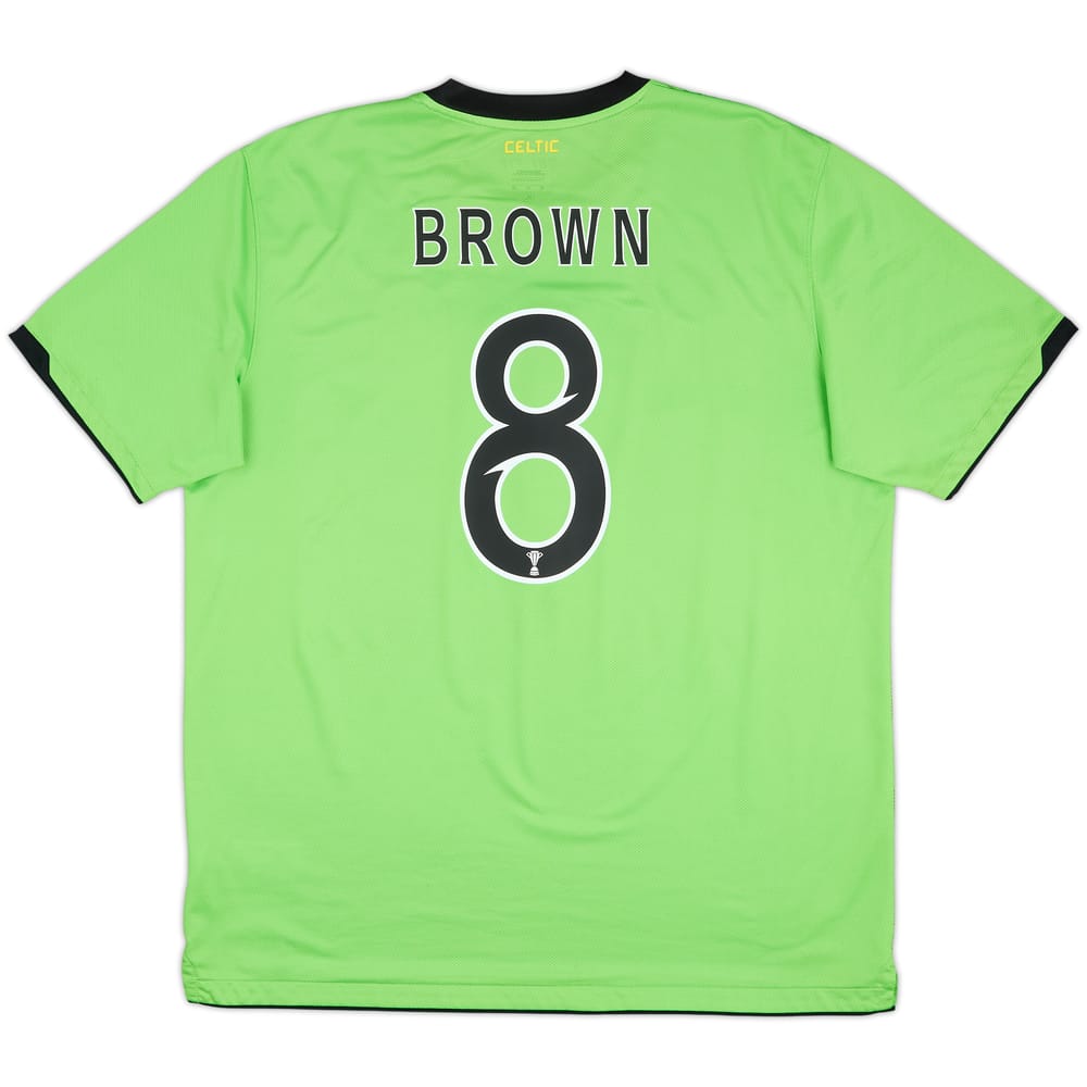 Camiseta de visitante del Celtic 2010-11 Marrón #8 - 8/10 - (XL)