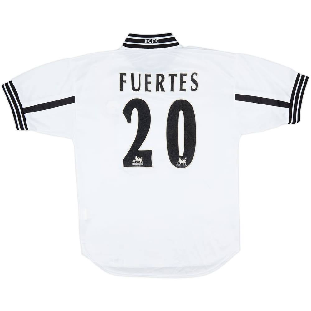 1999-01 Derby County Home Shirt Fuertes #20 - 8/10 - (L)