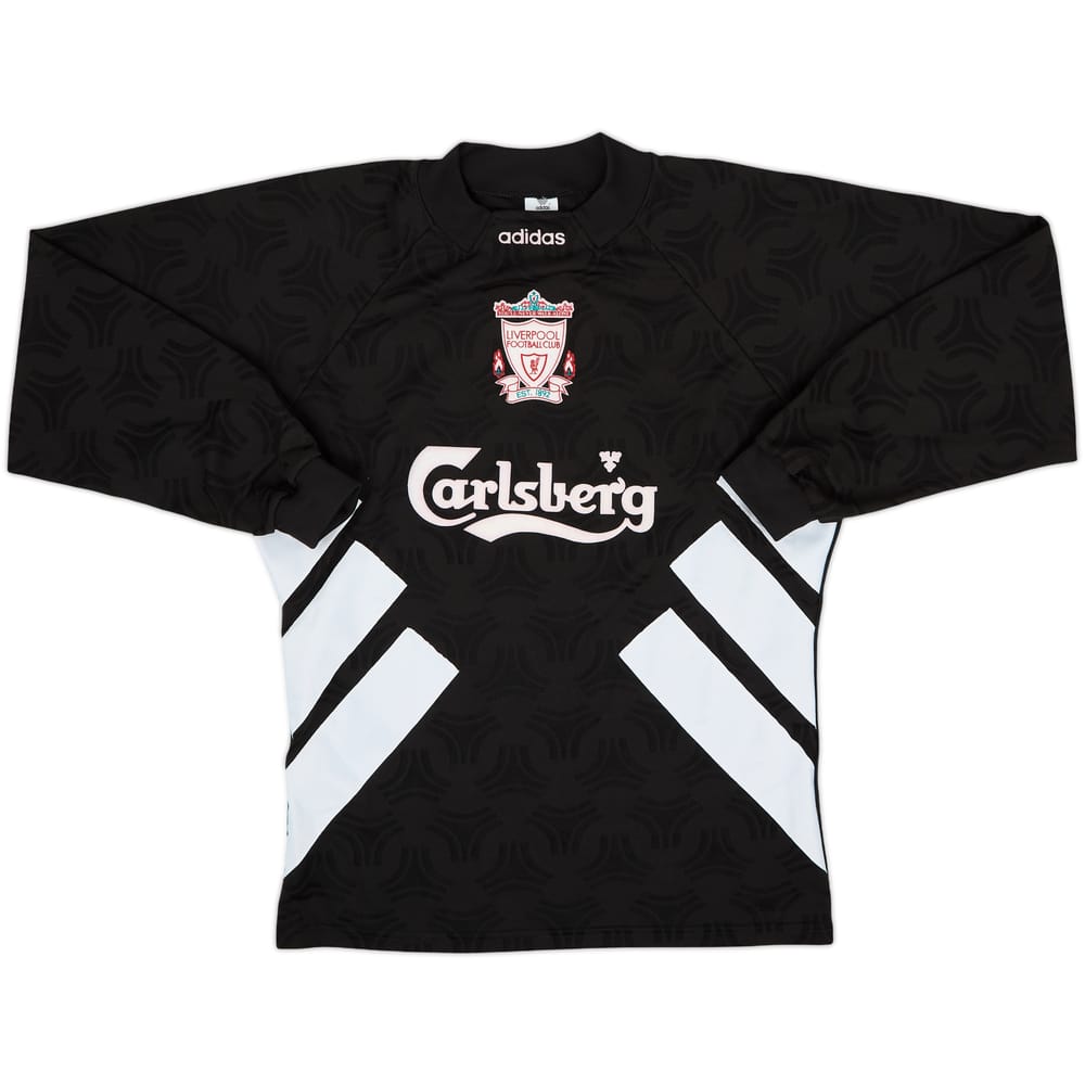 1993-95 Liverpool GK Shirt - 8/10 - (M)