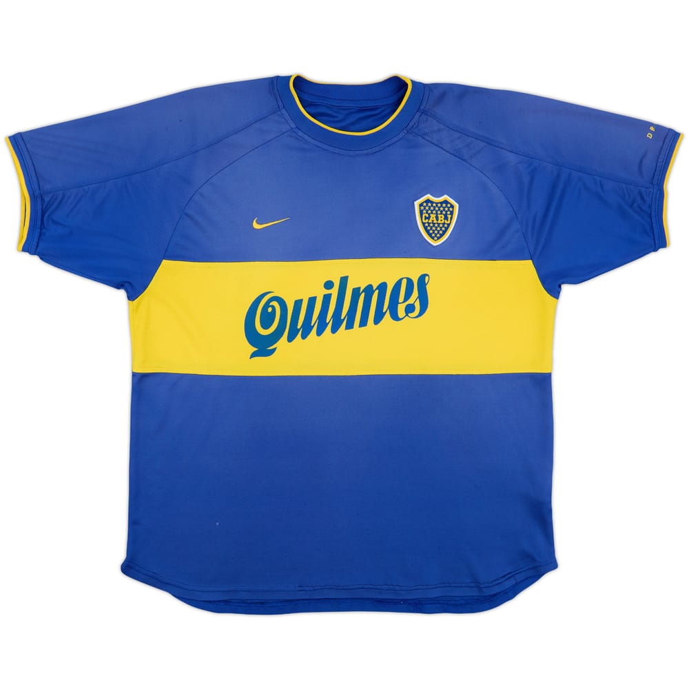2000-01 Boca Juniors Home Shirt - 5/10 - (XL)