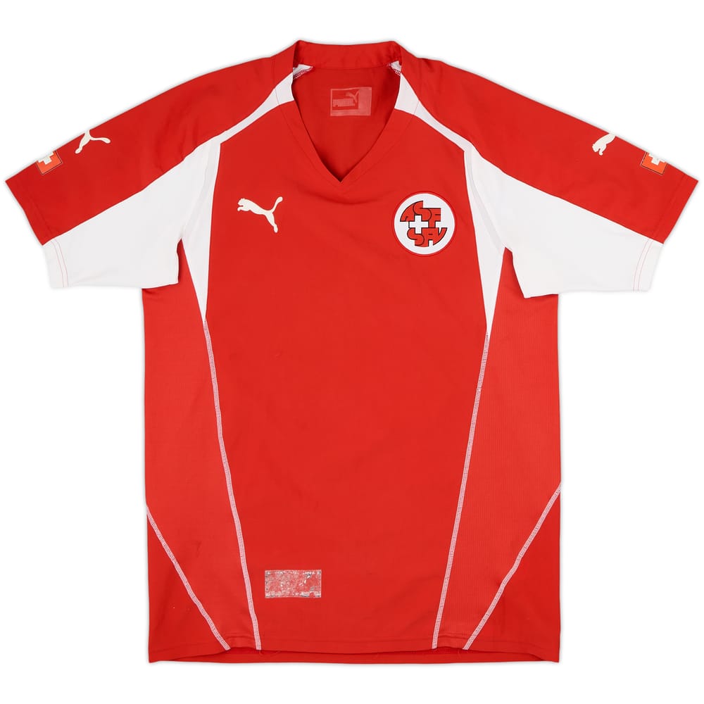 2004-06 Switzerland Home Shirt - 6/10 - (L)