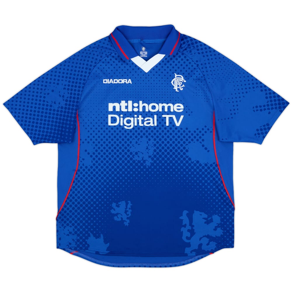 2002-03 Rangers Home Shirt - 10/10 - (L)
