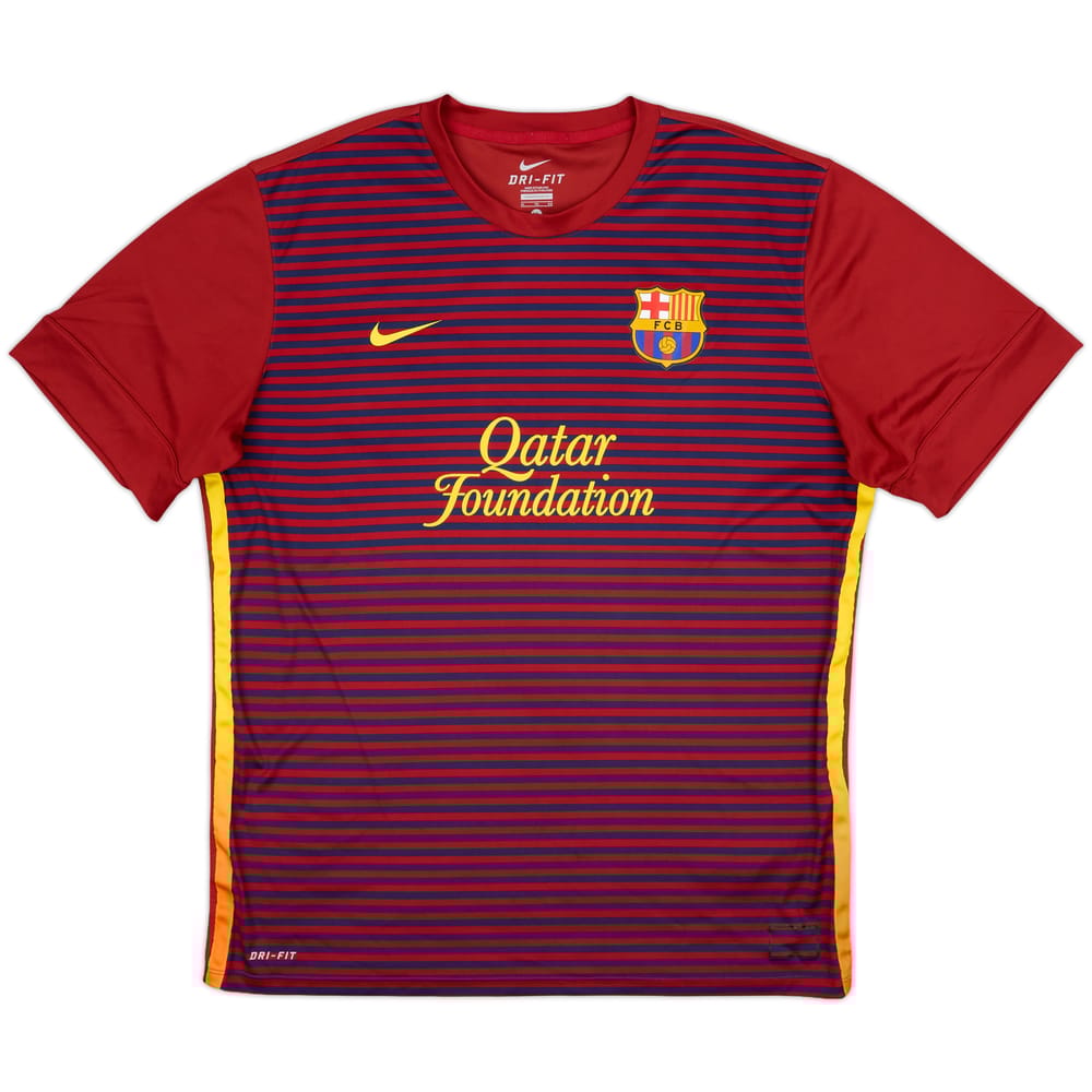 2012-13 Barcelona Nike Training Shirt - 8/10 - (XL)