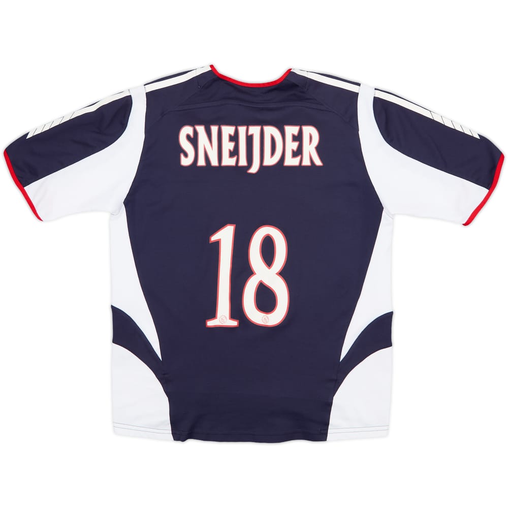 2005-07 Ajax Away Shirt Sneijder #18 - 8/10 - (M.Boys)