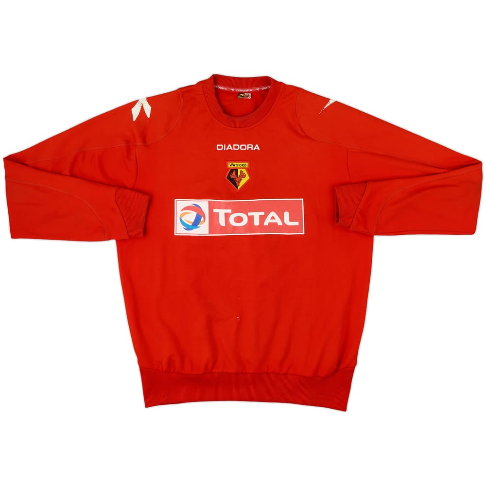 2006-07 Watford Diadora Sweat Top - 6/10 - (M)