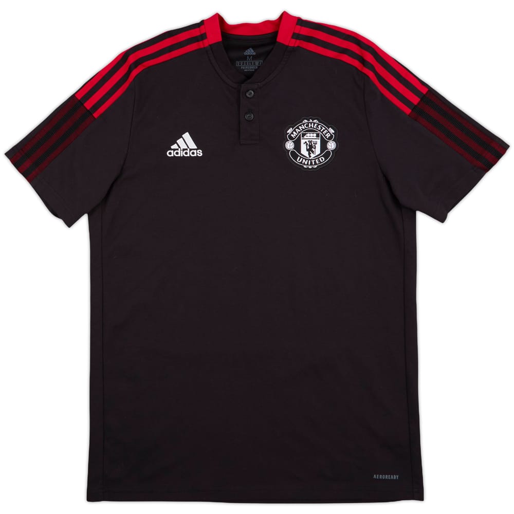 2021-22 Manchester United adidas Polo Shirt - 10/10 - (M)