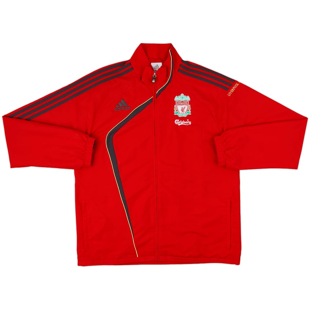 2009-10 Liverpool adidas Track Jacket - 10/10 - (L)