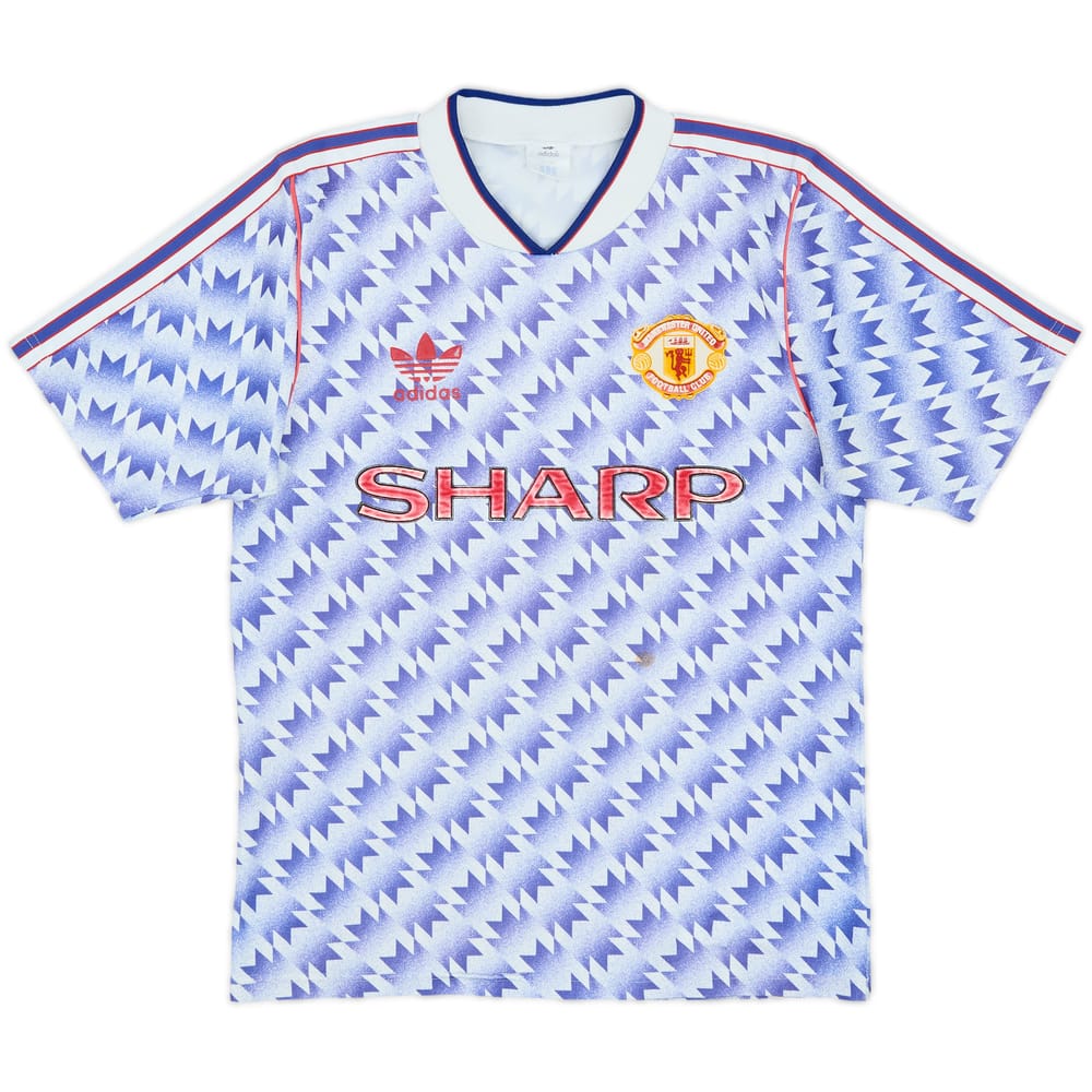 1990-92 Manchester United Away Shirt - 5/10 - (S)