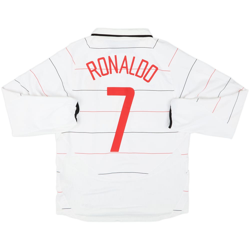 2003-05 Manchester United Third L/S Shirt Ronaldo #7 - 10/10 - (L)
