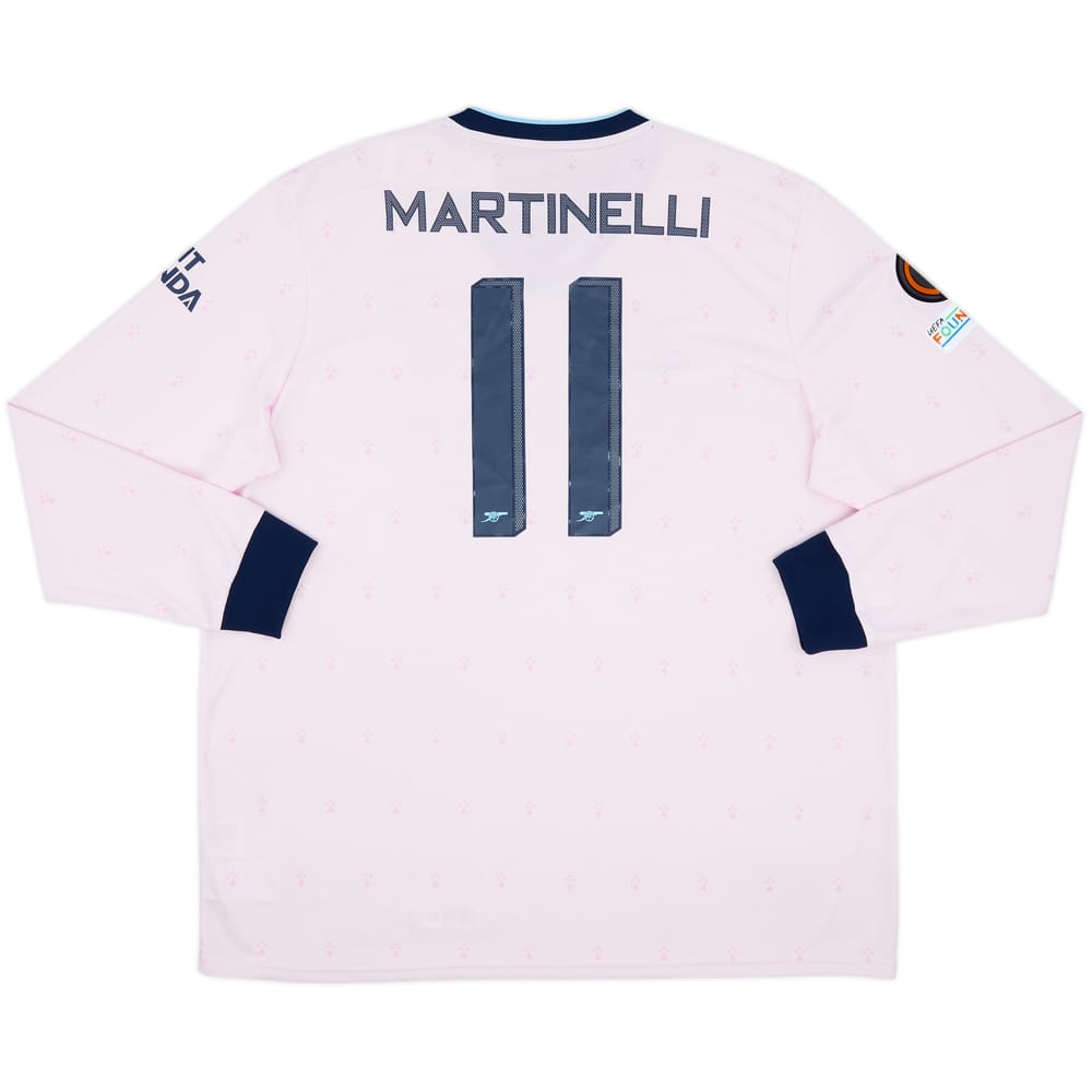 2022-23 Arsenal Third L/S Shirt Martinelli #11 (XXL)
