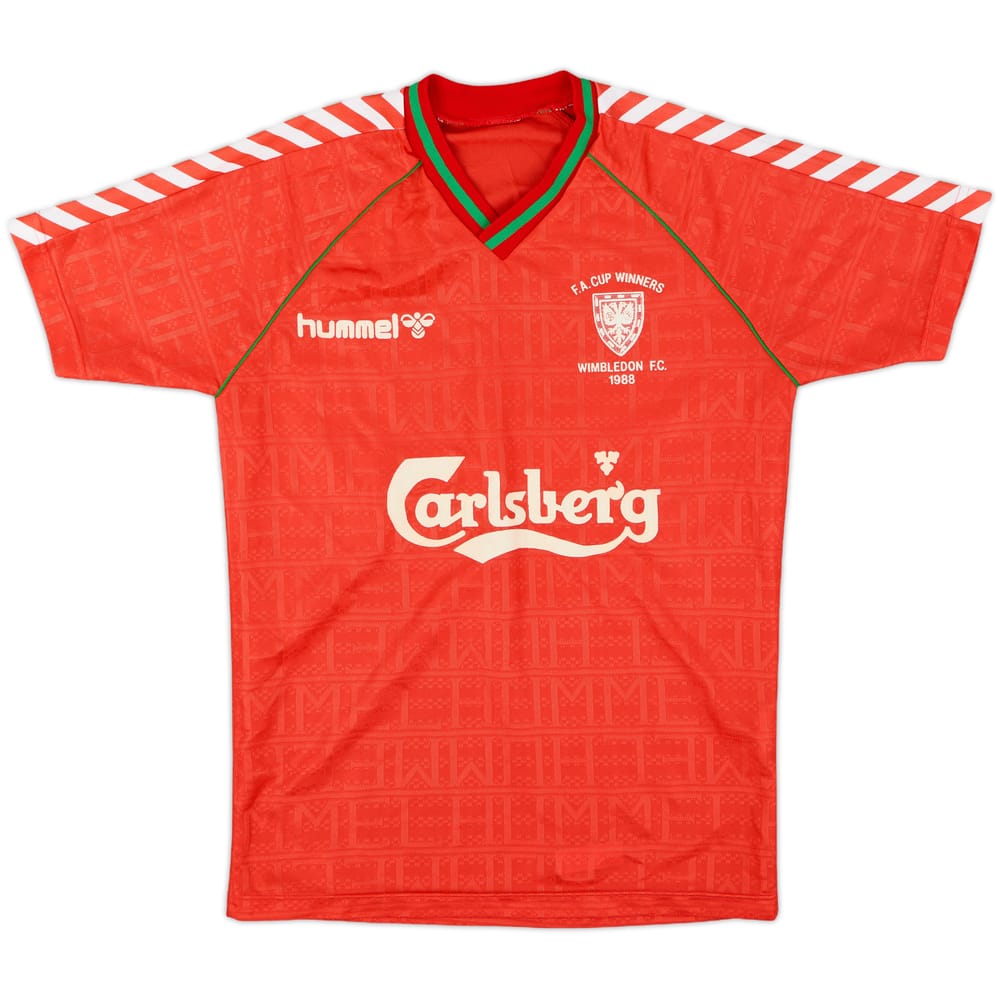 1988-89 Wimbledon 'FA Cup Winners' Away Shirt - 9/10 - (S)