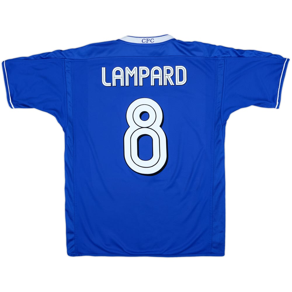 2003-05 Chelsea Home Shirt Lampard #8 - 7/10 - (M)