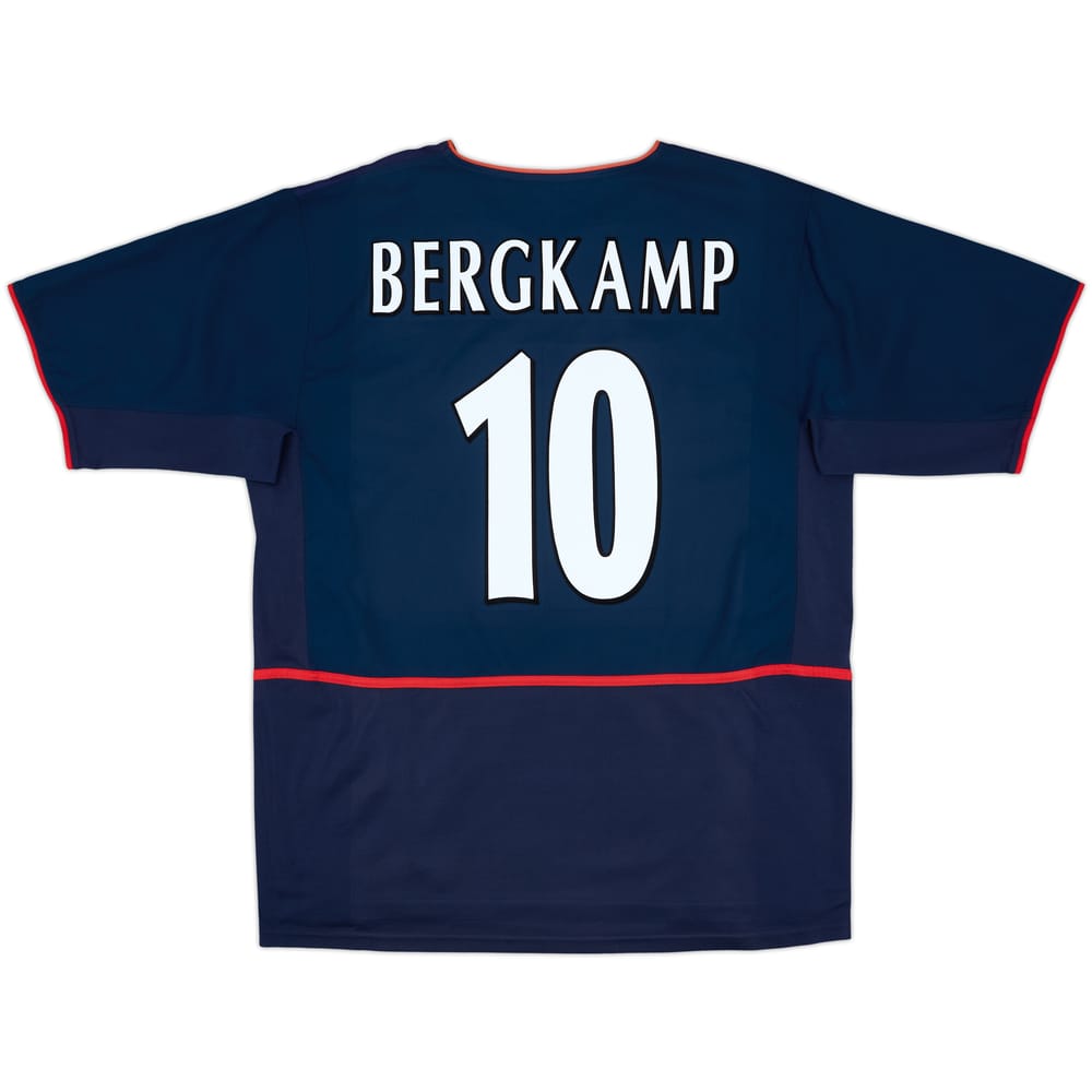 2002-04 Arsenal Away Shirt Bergkamp #10 - 6/10 - (XL)