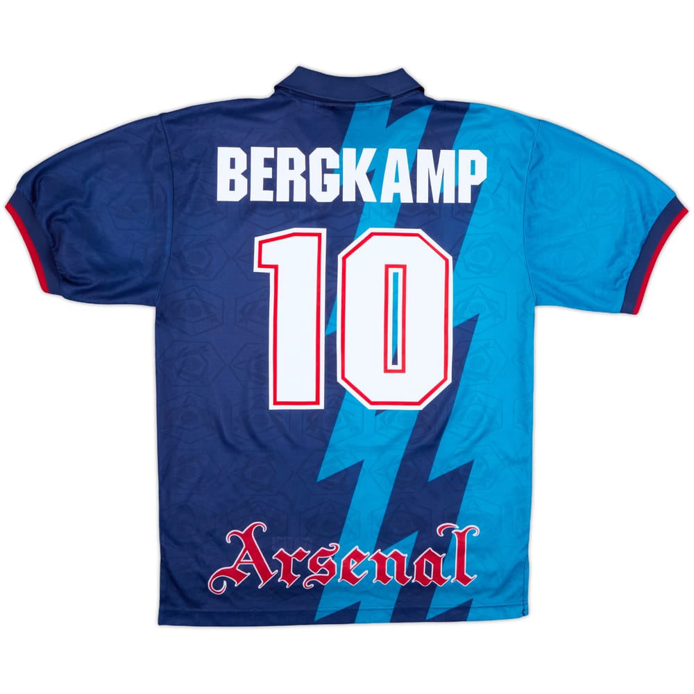 1995-96 Arsenal Away Shirt Bergkamp #10 - 9/10 - (M)