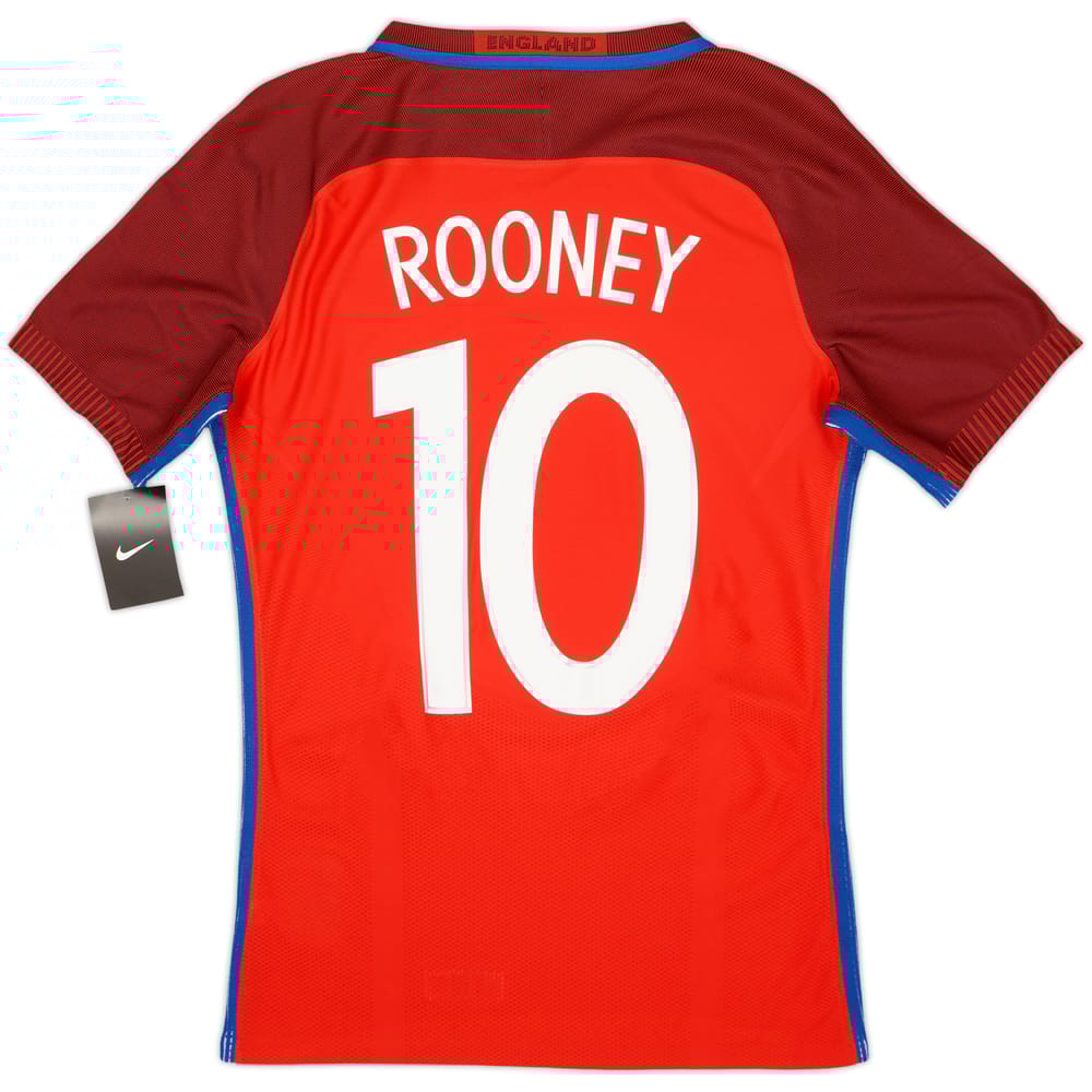 2016-17 England Player Issue Away Shirt Rooney #10 (S)