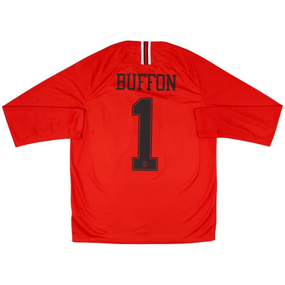 2018-19 Paris Saint-Germain GK Shirt Buffon #1 - 9/10 - (L)