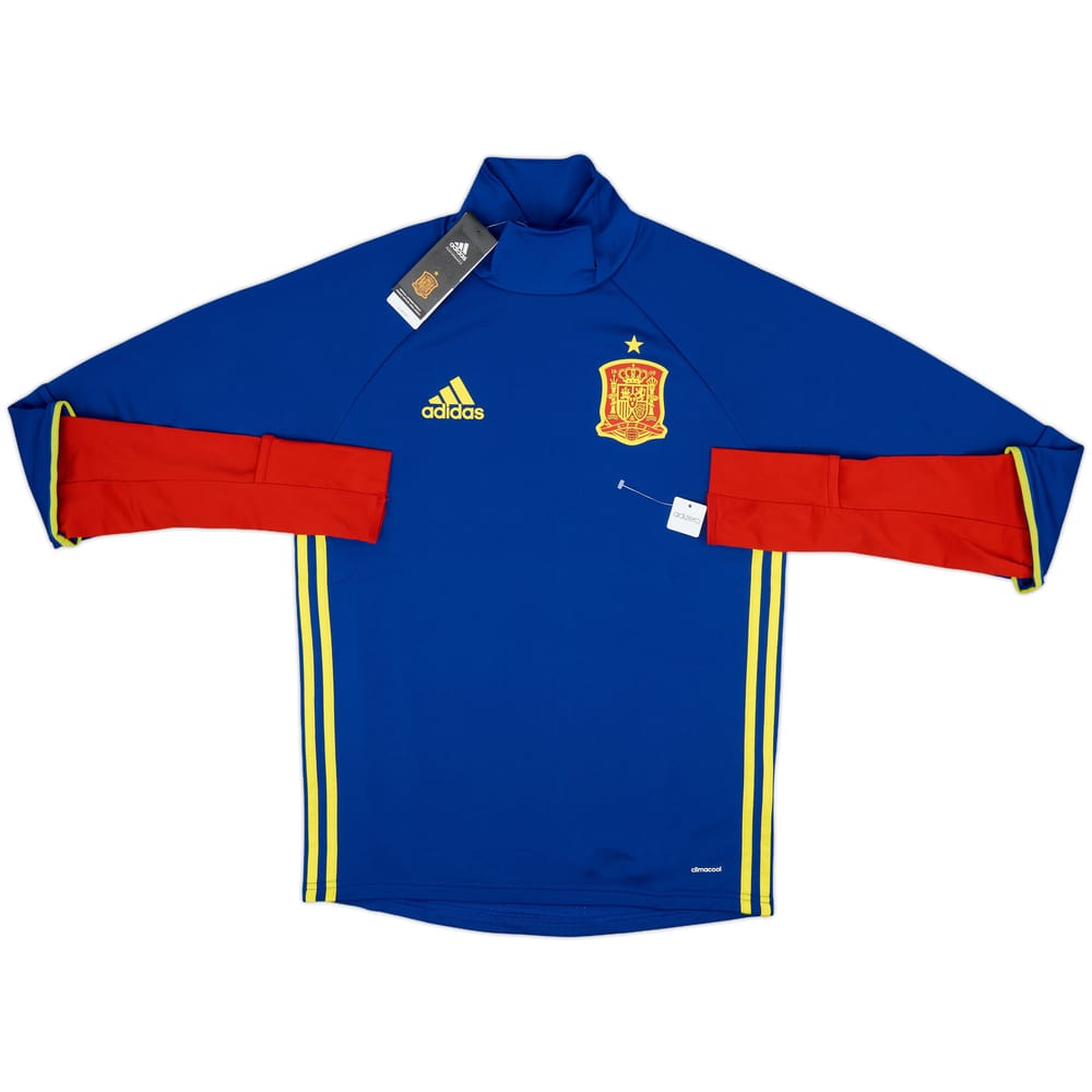 2015-16 Spain adidas Drill Top (S)