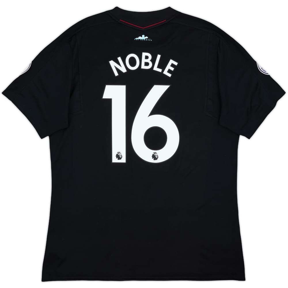2017-18 West Ham Away Shirt Noble #16 - 7/10 - (XL)
