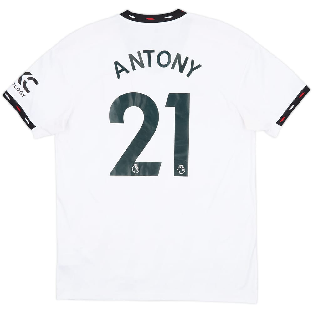 2022-23 Manchester United Away Shirt Antony #21 - 8/10 - (L)