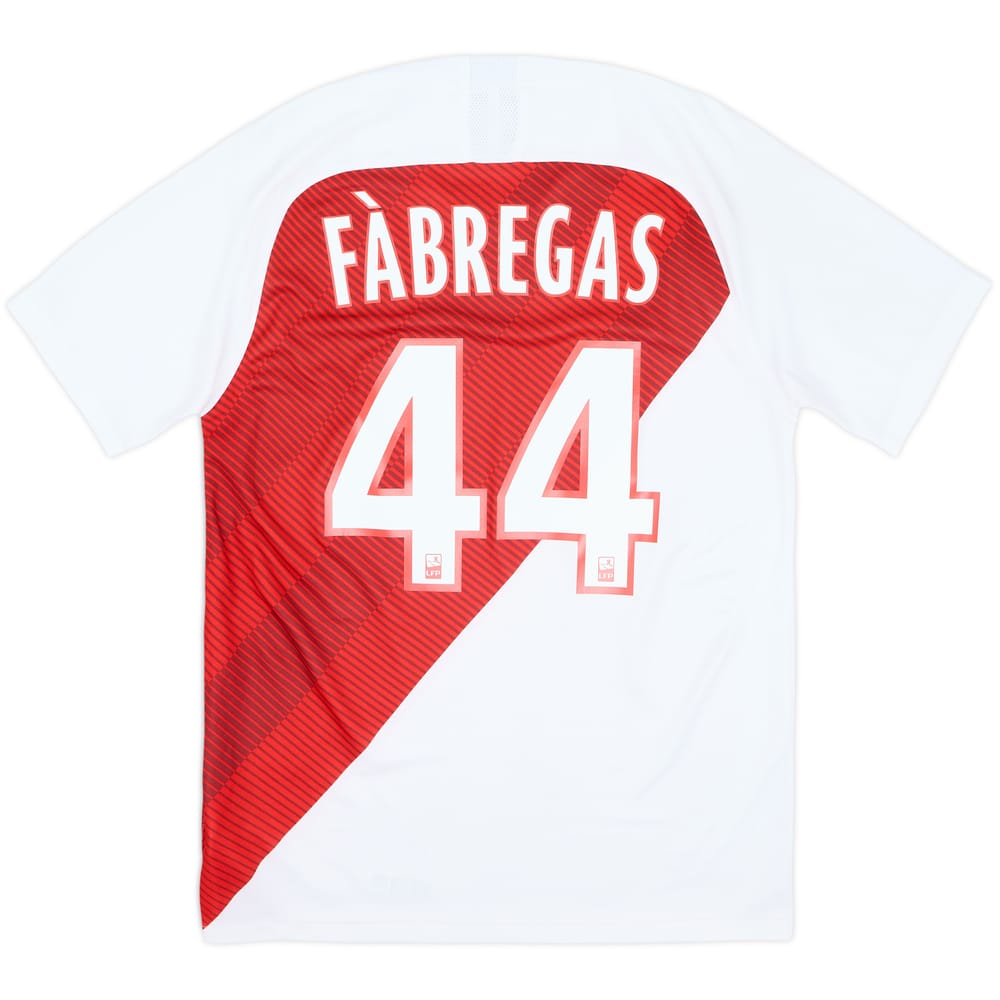 2018-19 Monaco Home Shirt Fabregas #44 - 8/10 - (S)