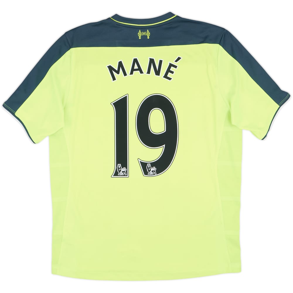 2016-17 Liverpool Third Shirt Mane #19 - 6/10 - (M)