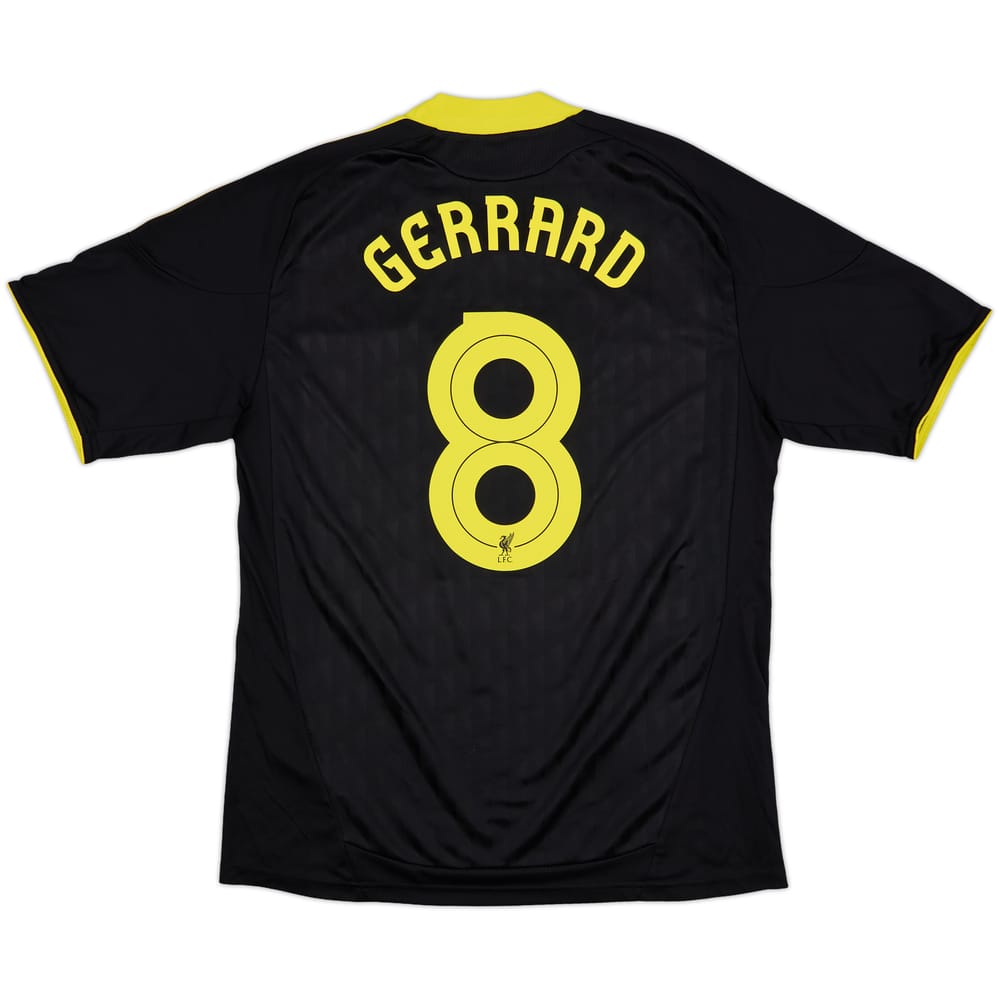 2010-11 Liverpool Third Shirt Gerrard #8 - 7/10 - (L)
