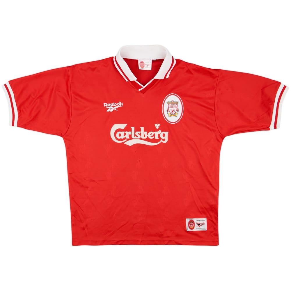 1996-98 Liverpool Home Shirt - 5/10 - (L)