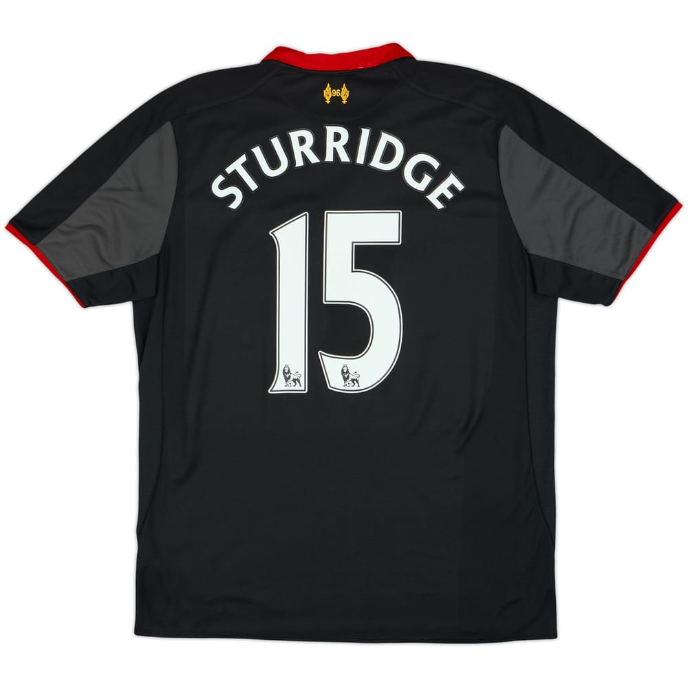 2014-15 Liverpool Third Shirt Sturridge #15 - 7/10 - (L)