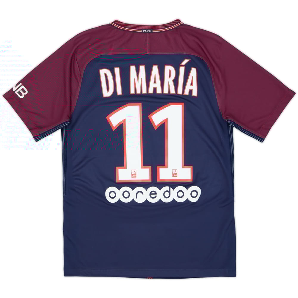 2017-18 Paris Saint-Germain Home Shirt DiMaria #11 - 8/10 - (S)
