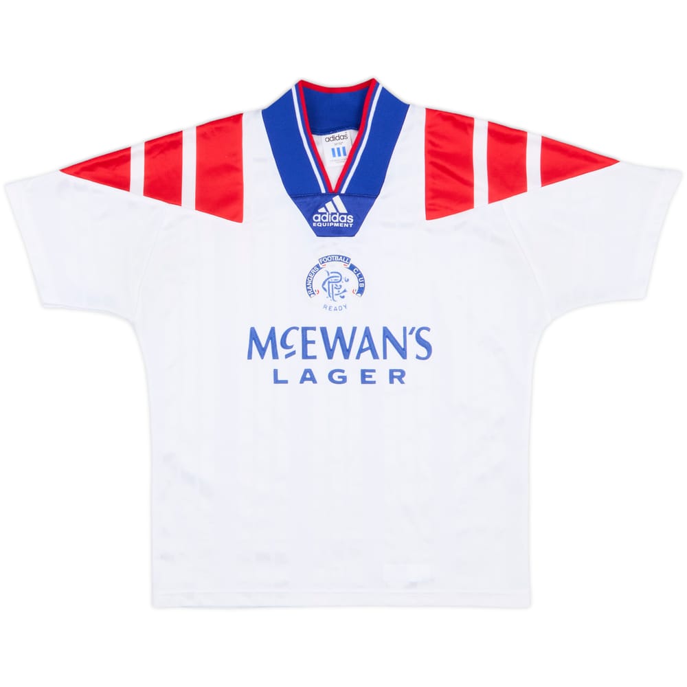 1992-93 Rangers Away Shirt - 8/10 - (M.Boys)