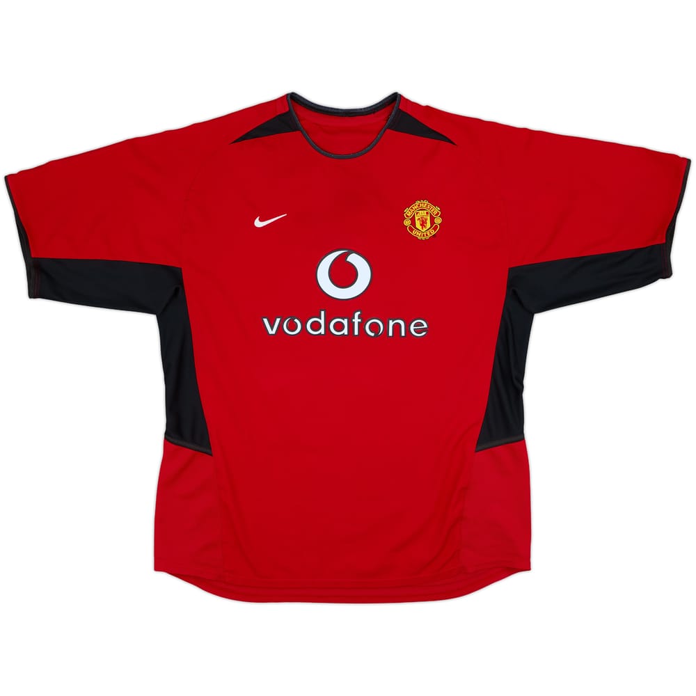 2002-04 Manchester United Home Shirt - 6/10 - (XL)