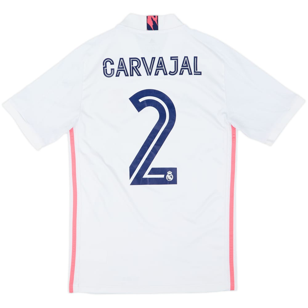 2020-21 Real Madrid Home Shirt Carvajal #2 - 7/10 - (S)