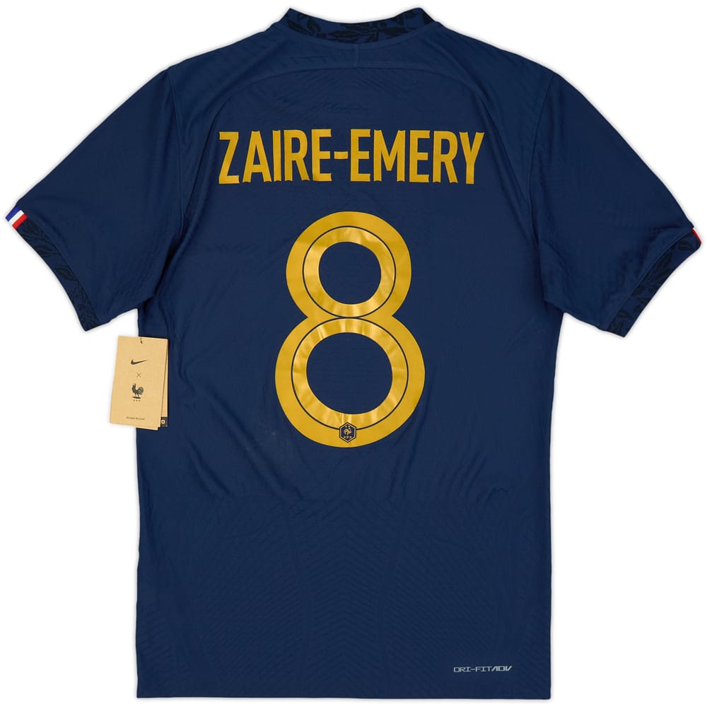 2022-23 France Authentic Home Shirt Zaire-Emery #8 (S)