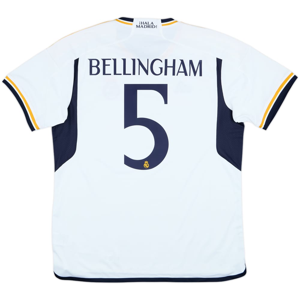 2023-24 Real Madrid Home Shirt Bellingham #5 (XL)