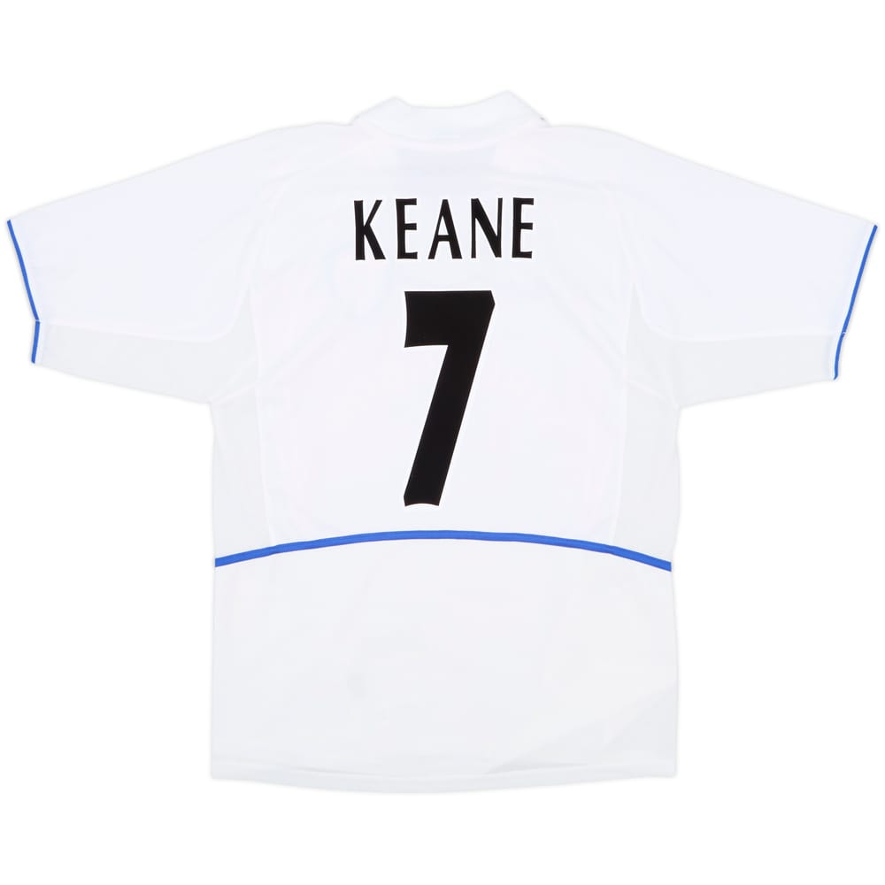 2002-03 Leeds United Home Shirt Keane #7 - 8/10 - (M)