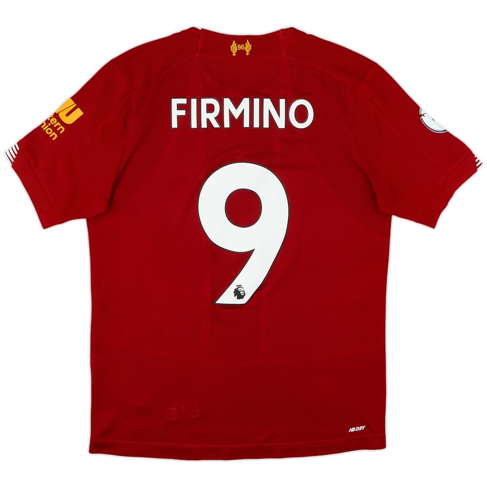2019-20 Liverpool Home Shirt Firmino #9 - 7/10 - (S)