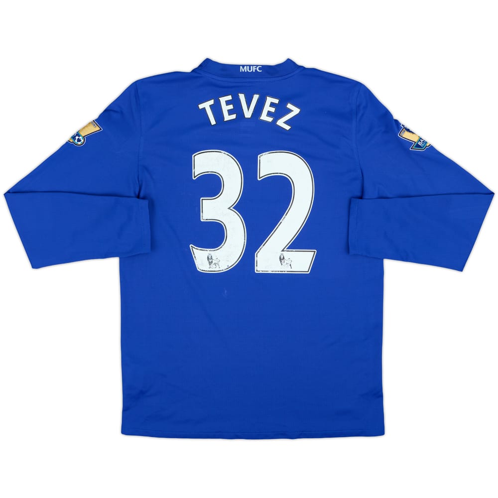 2008-09 Manchester United Third L/S Shirt Tevez #32 - 5/10 - (S)