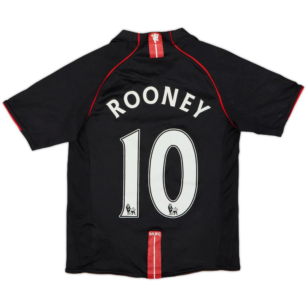 2007-08 Manchester United Away Shirt Rooney #10 - 7/10 - (L.Boys)