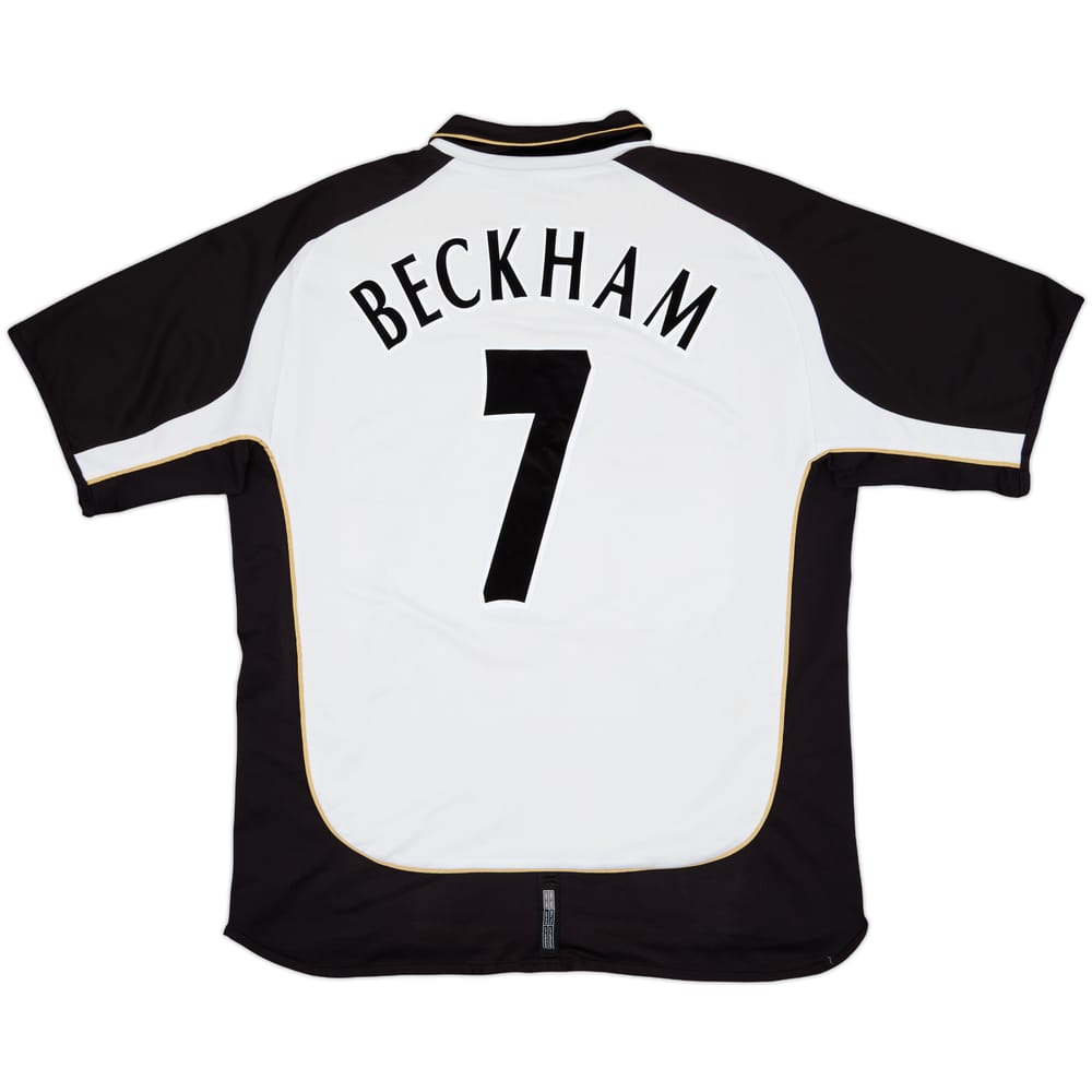 2001-02 Manchester United Centenary Away/Third Shirt Beckham #7 - 5/10 - (XXL)
