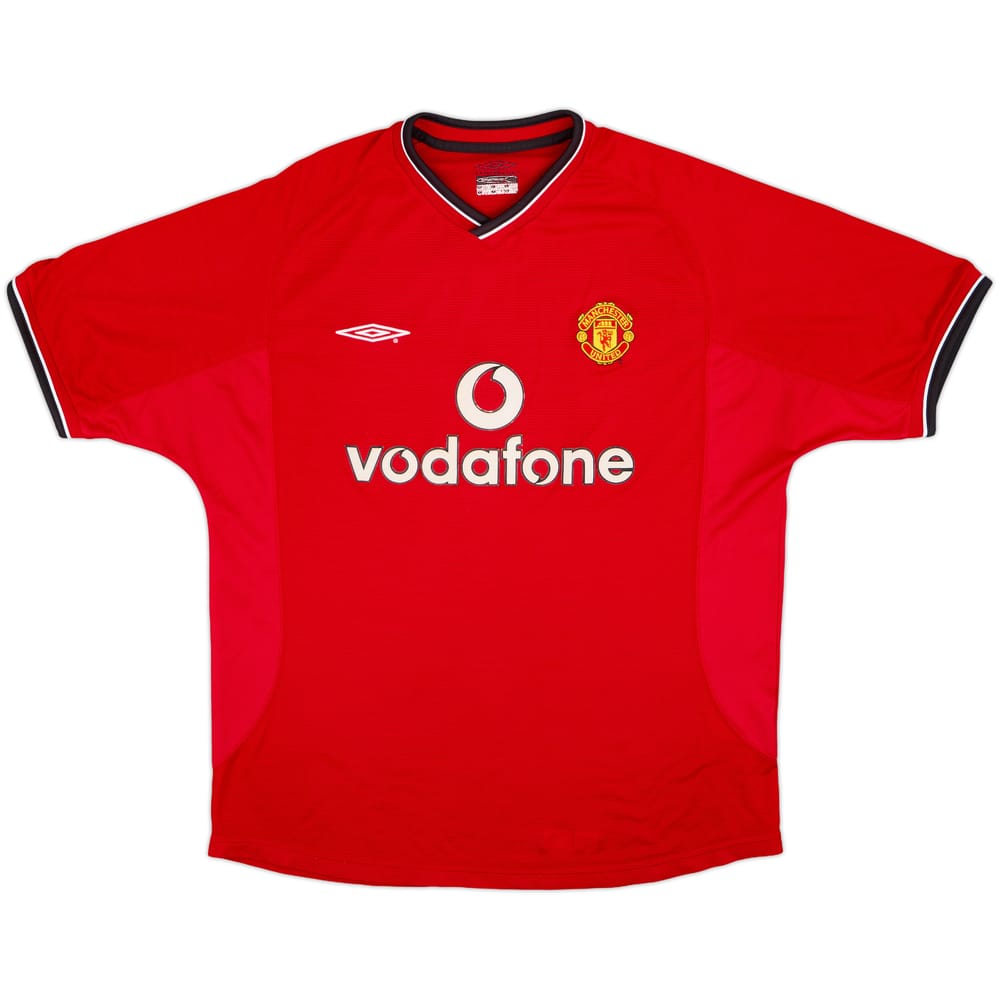 2000-02 Manchester United Home Shirt - 5/10 - (L)