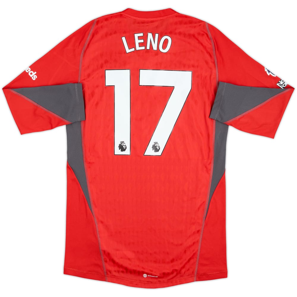 2023-24 Fulham Match Issue GK Shirt Leno #17