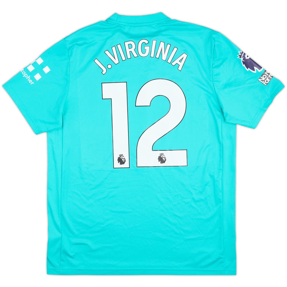 2024-25 Everton Match Issue GK Shirt J.Virginia #12