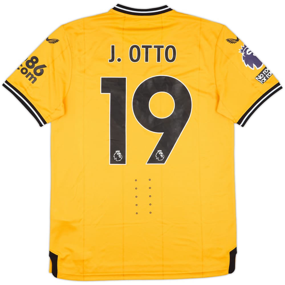 CHANGE PHOTOS - 2023-24 Wolves Match Issue Home Shirt J.Otto #19