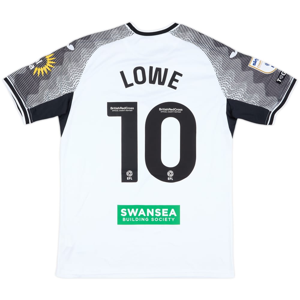 2023-24 Swansea Match Issue Home Shirt Lowe #10