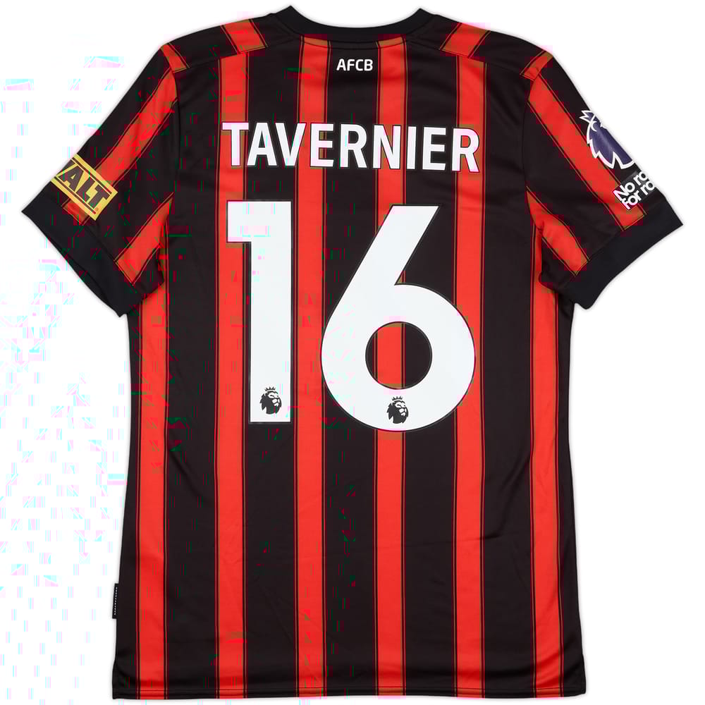 2023-24 Bournemouth Match Issue Home Shirt Tavernier #16