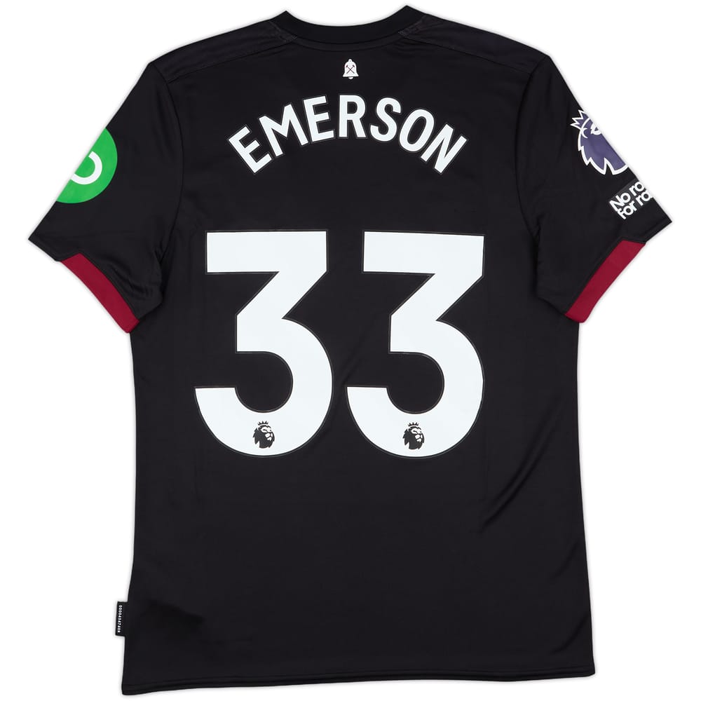 2024-25 West Ham Match Issue Away Shirt Emerson #33