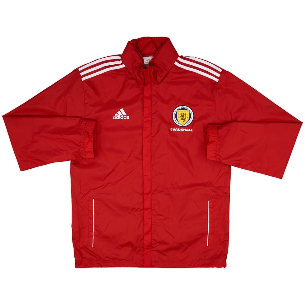 2011-12 Scotland adidas Hooded Rain Jacket - 10/10 - (L)