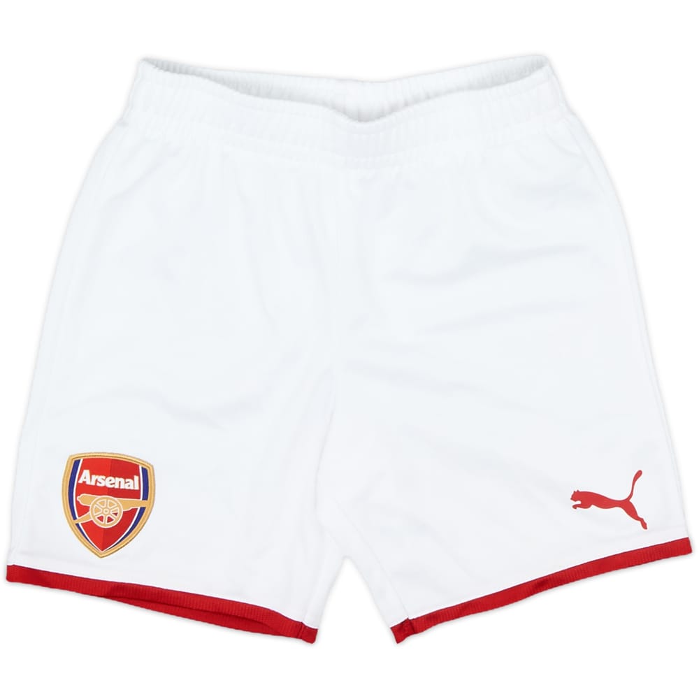 2017-18 Arsenal Home Shorts - 9/10 - (5-6 Years)